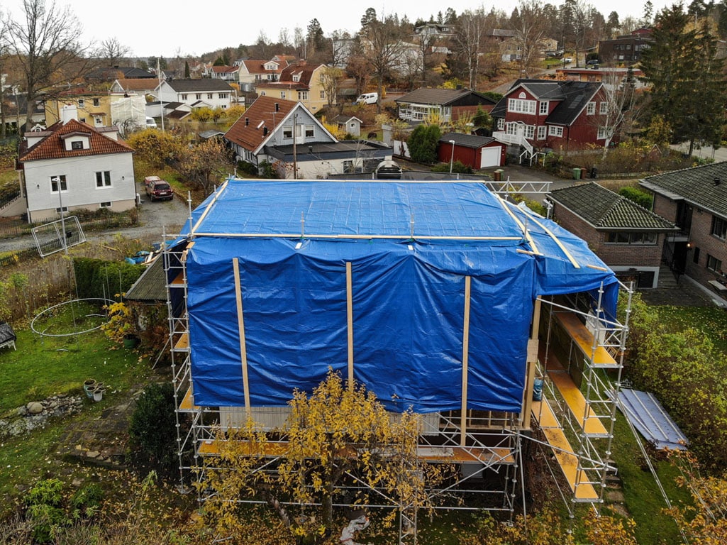 Taklyft Trångsund - Edelkrantz Bygg & Plattsättning