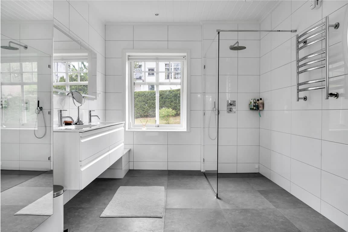 Badrumsrenovering Danderyd - Edelkrantz Bygg & Plattsättning