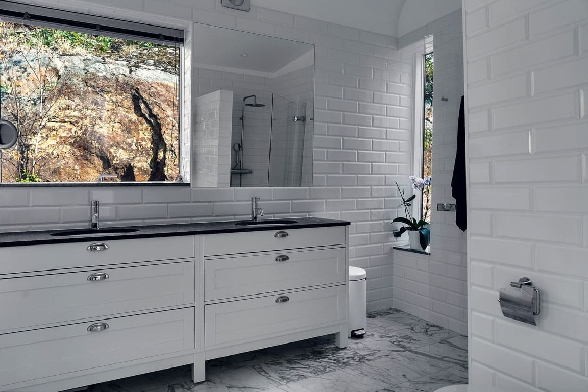 Renovering badrum Saltsjöbaden - Edelkrantz Bygg & Plattsättning