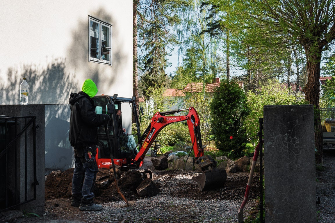 Renovering av källare i Bromma