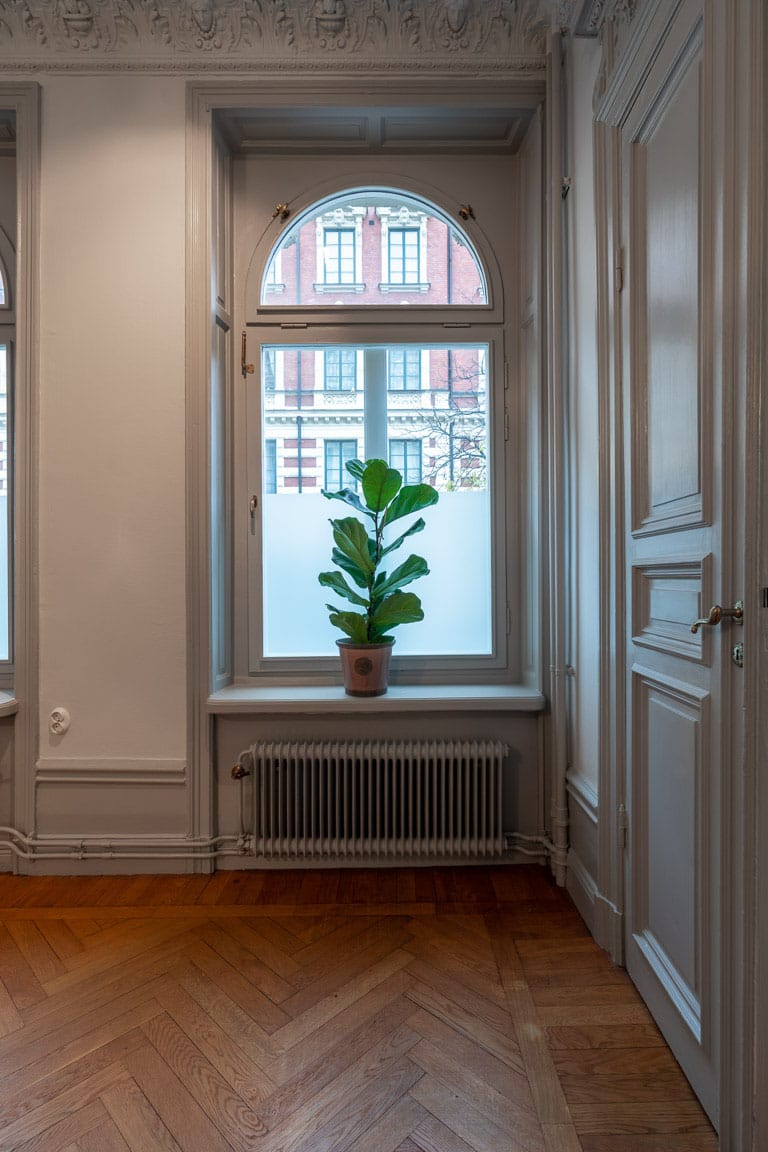 Renovering av ytskikt i lägenhet på Östermalm Stockholm
